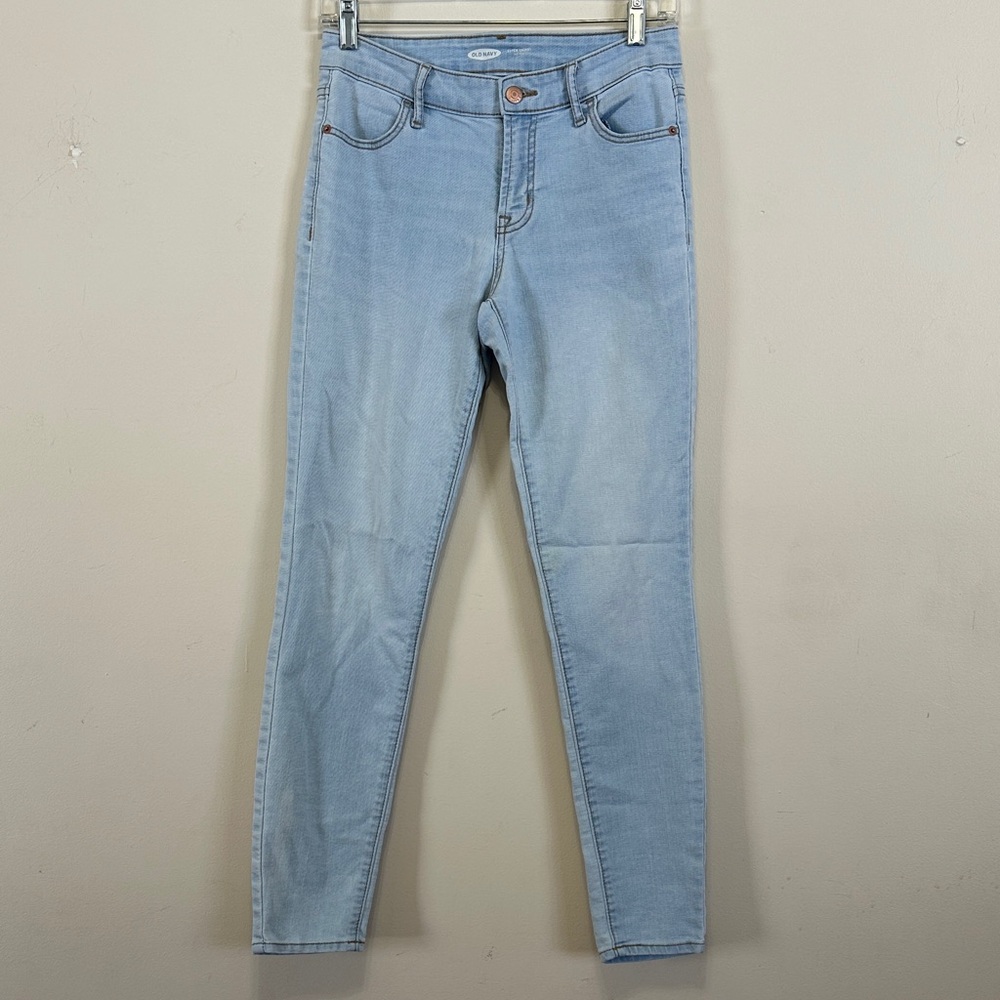 Old Navy Women's Soft Blue Skinny Jeans
